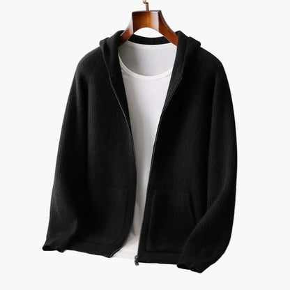 Herren Kapuzen-Cardigan – Moderner Hoodie für Alltag und Freizeit