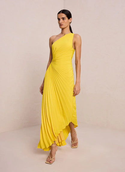 Leonie - One-Shoulder-Maxikleid