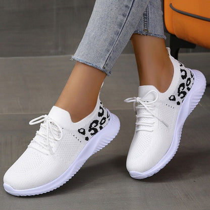 Marie – Damen-Sneaker mit Leopardenmuster