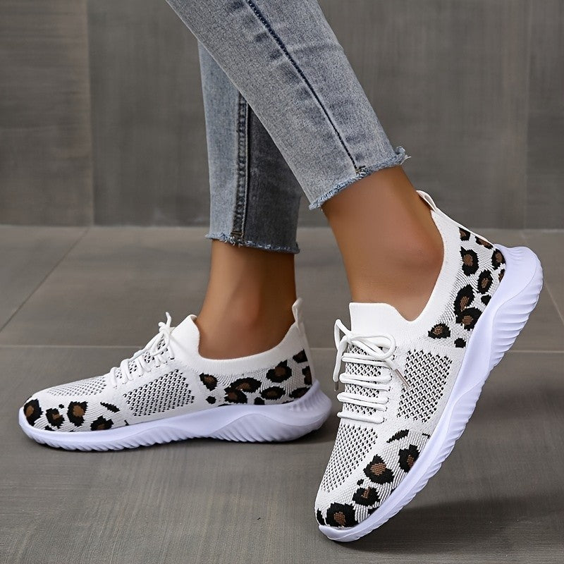 Marie – Damen-Sneaker mit Leopardenmuster