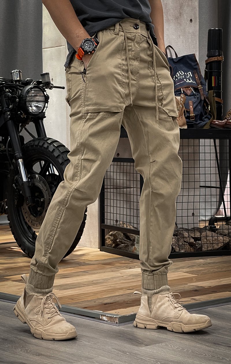 Herren Cargo Joggerhose – Urban Streetwear Stil für Alltag, Freizeit & Outdoor