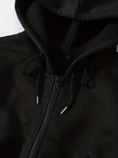 Sanne - Gekürzter Hoodie mit Reißverschluss