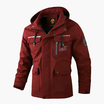 Herren Outdoor Winterjacke – Funktionale Wind- und Regenjacke im modernen Stil