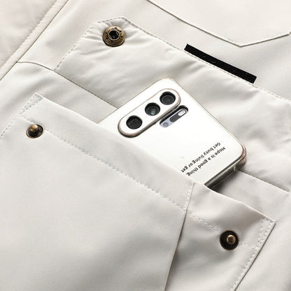 Herren Outdoor Winterjacke – Funktionale Wind- und Regenjacke im modernen Stil