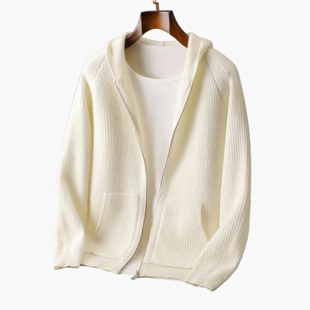 Herren Kapuzen-Cardigan – Moderner Hoodie für Alltag und Freizeit