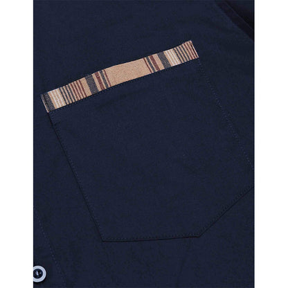 Herren Business Freizeithemd Slim Fit – Elegantes Langarmhemd mit Karodetails, Modernes Design für Büro & Alltag