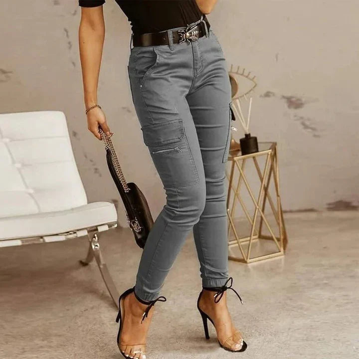 Cassidy - Damen Cargo Jeans