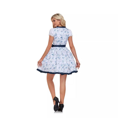 Damen Trachtenkleid Dirndl im traditionellen Stil für Fest, Bühne & Oktoberfest