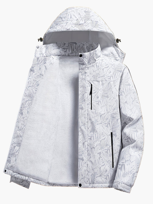 Herren Outdoor Wanderjacke mit Kapuze – Sportliche Freizeitjacke für Abenteuer und Alltag