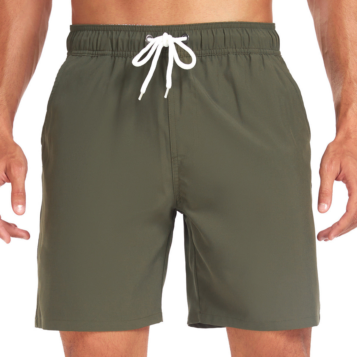 Herren Badeshorts mit Innentasche – Sportliche Strandshorts mit praktischem Smartphone-Fach