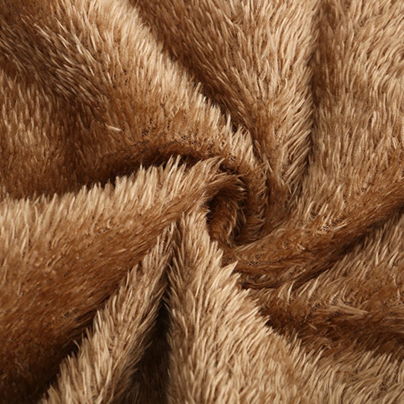 Herren Outdoor Flanelljacke im Holzfäller-Stil mit Fleece – Freizeit- und Arbeitsjacke