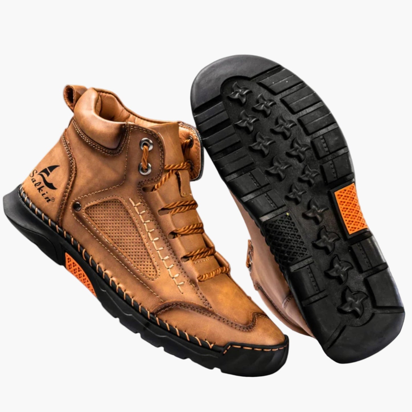 Herren Outdoor Freizeitschuhe – Bequeme High-Top Sneaker mit rutschfester Sohle für Alltag und Abenteuer