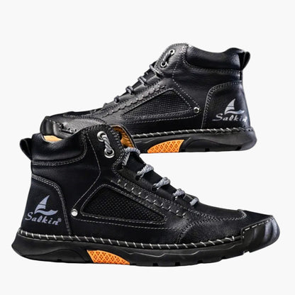 Herren Outdoor Freizeitschuhe – Bequeme High-Top Sneaker mit rutschfester Sohle für Alltag und Abenteuer