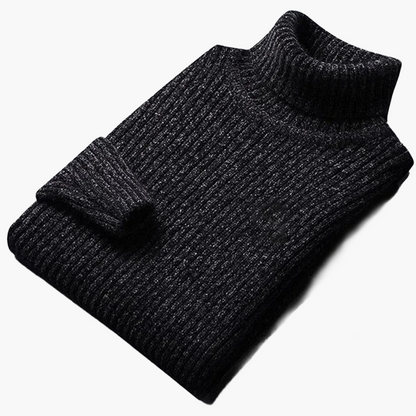 Herren Strickpullover mit Stehkragen – Modischer Alltagspullover für Büro & Freizeit