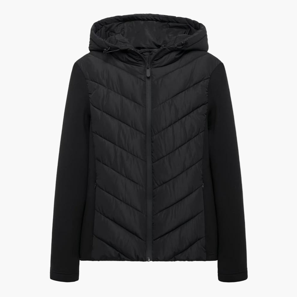 Damen Kapuzen-Steppjacke für Alltag und Outdoor – Regular Fit, modisch und vielseitig