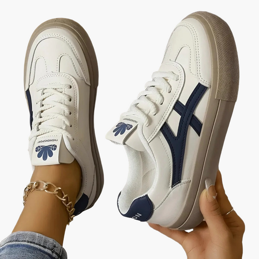 Damen Sneaker Freizeit Komfortschuhe mit orthopädischer Unterstützung – Modisches Design für Alltag und Spaziergänge