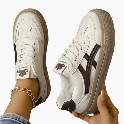 Damen Sneaker Freizeit Komfortschuhe mit orthopädischer Unterstützung – Modisches Design für Alltag und Spaziergänge