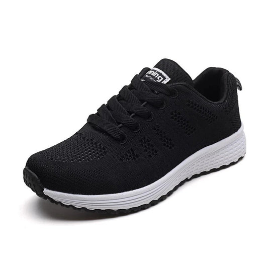 Damen Sneaker Atmungsaktiv Bequeme Freizeitschuhe Alltag Sport