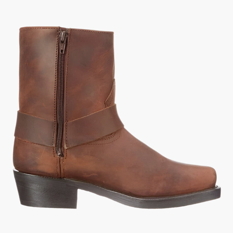Herren Western Stiefeletten – Vegane Vintage Cowboy Boots für Alltag und Abenteuer