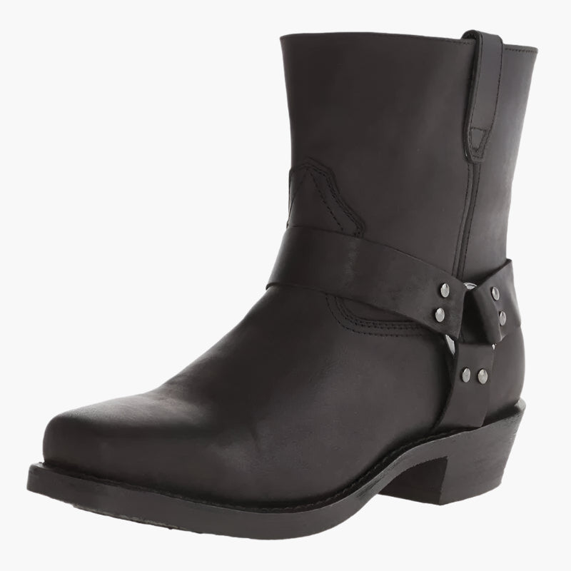Herren Western Stiefeletten – Vegane Vintage Cowboy Boots für Alltag und Abenteuer