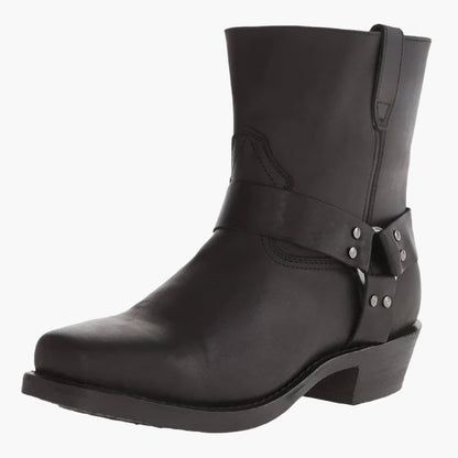 Herren Western Stiefeletten – Vegane Vintage Cowboy Boots für Alltag und Abenteuer