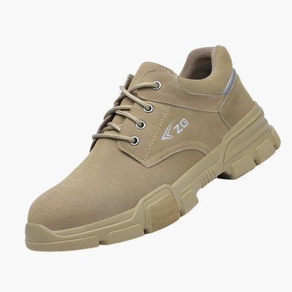 Herren Orthopädische Sicherheitsschuhe – Sportlicher Arbeitsschuh für Baustelle & Alltag