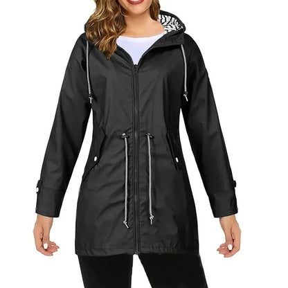 Wasserdichte Regenjacke für Damen