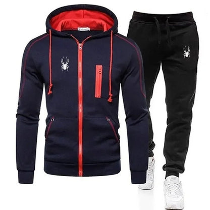 Ethan – Herren Herbst/Winter Sport-Set 2024 – Geteilte Hoodie und Jogginghose Zweiteiler