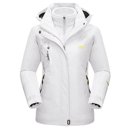 Aria – Damen Ski-Jacke mit isolierendem Futter und verstellbarer Kapuze