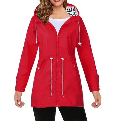 Wasserdichte Regenjacke für Damen