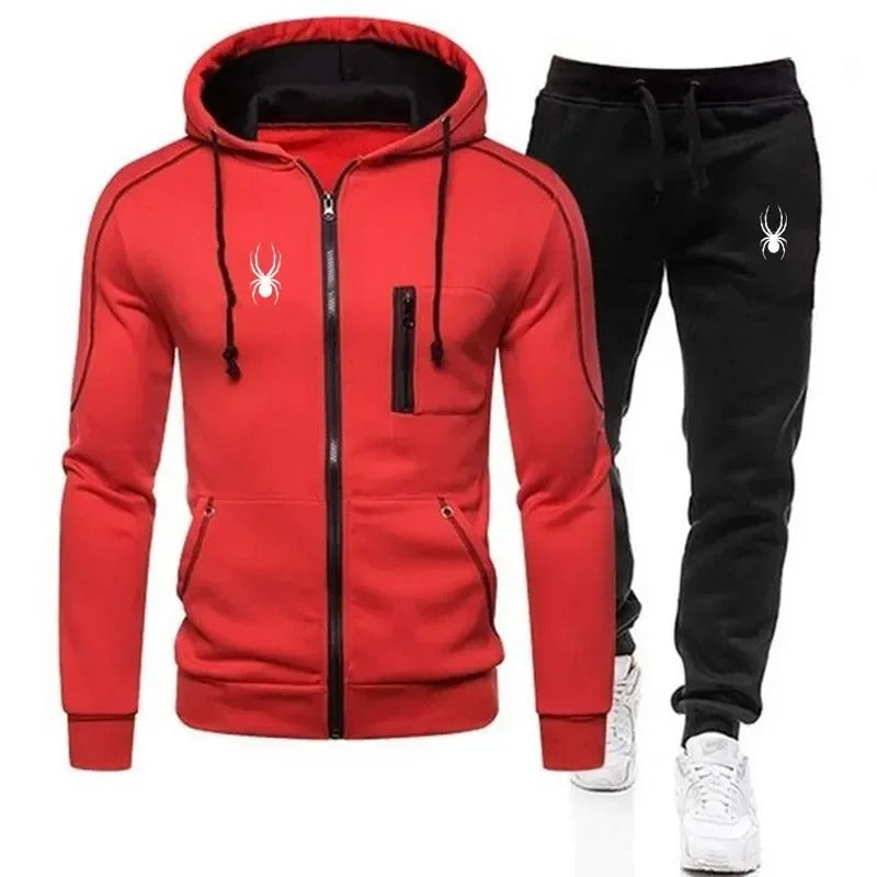 Ethan – Herren Herbst/Winter Sport-Set 2024 – Geteilte Hoodie und Jogginghose Zweiteiler