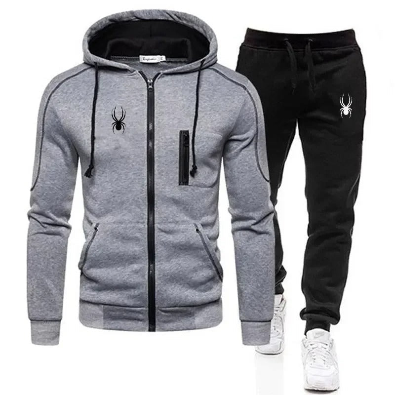 Ethan – Herren Herbst/Winter Sport-Set 2024 – Geteilte Hoodie und Jogginghose Zweiteiler