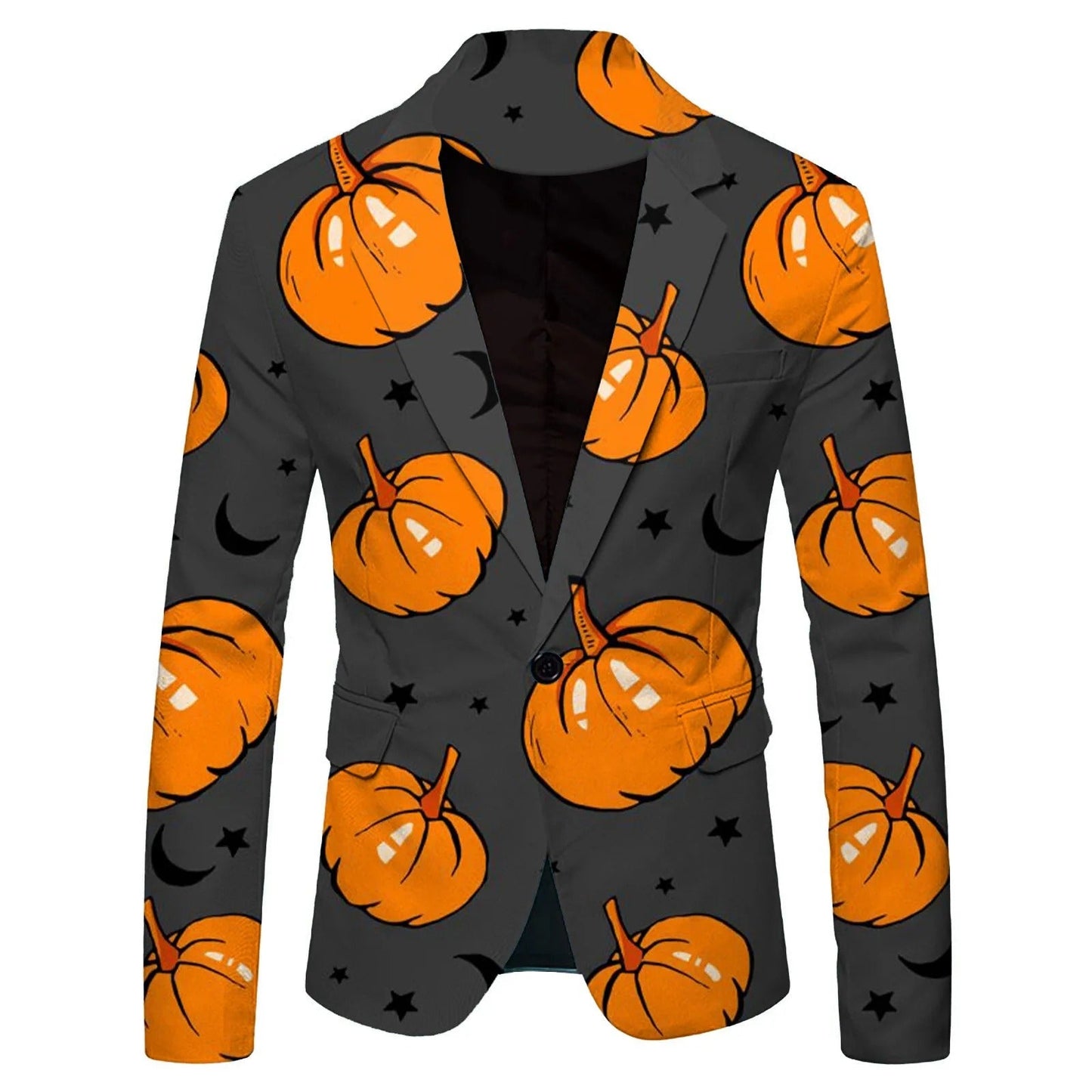 Logan - Halloween Kürbis Grafik Blazer Anzug für Männer